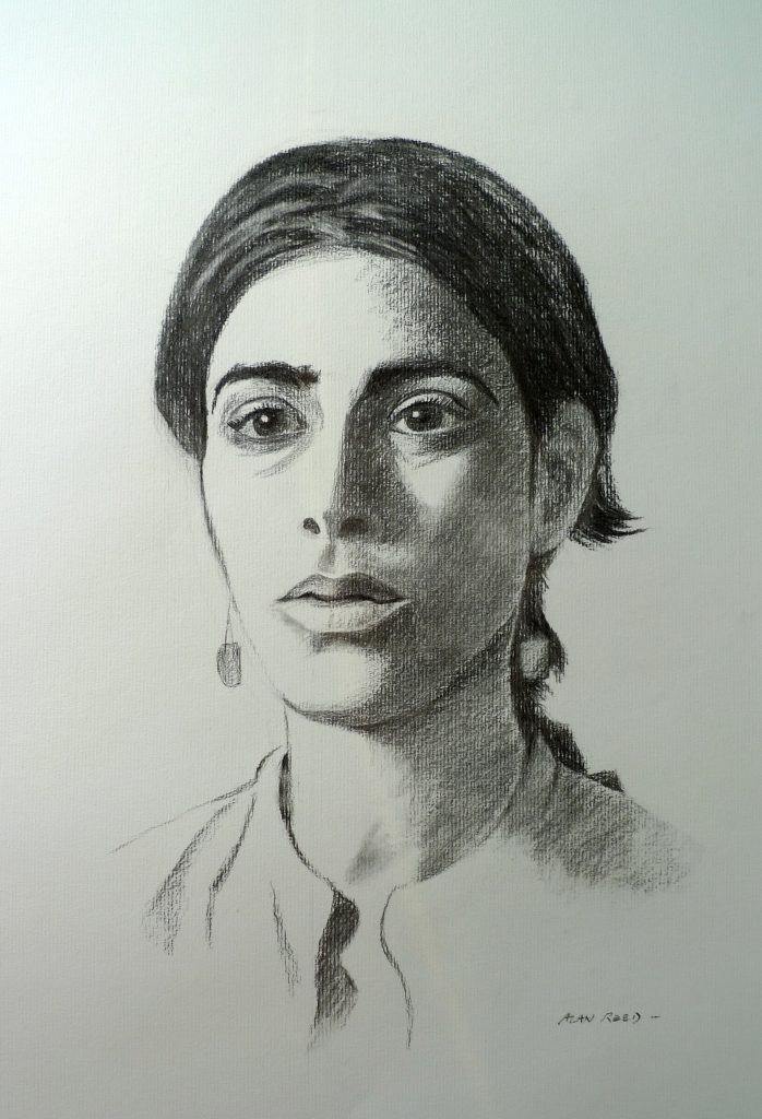 Portrait in Charcoal