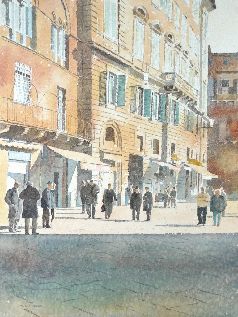February Morning in Siena