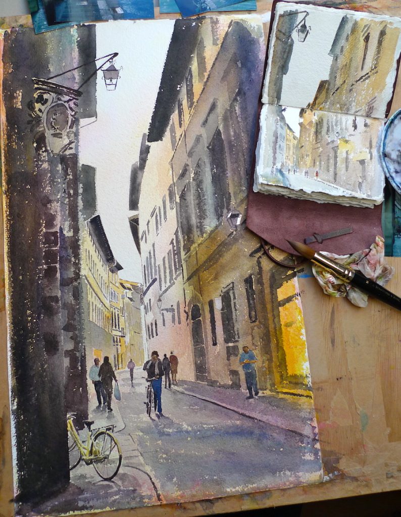 Painting of Florence