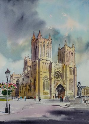 Bristol Cathedral Painting