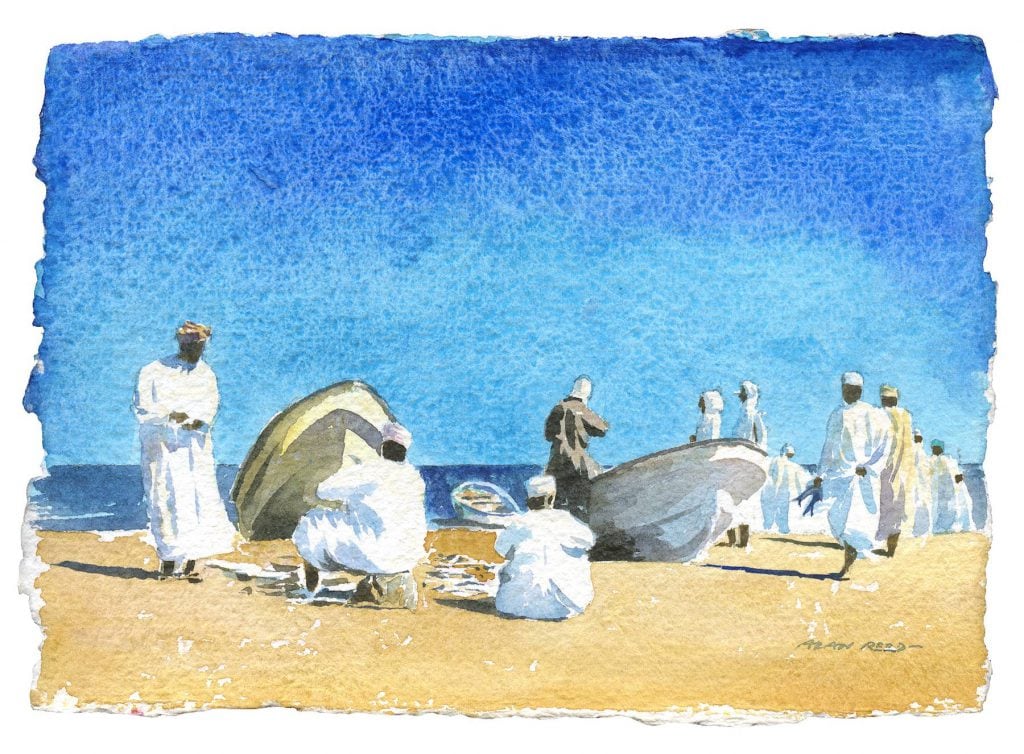 Barka, Oman Print