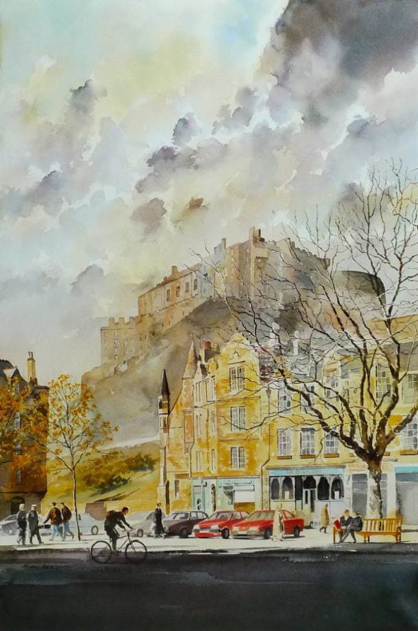 Edinburgh Castle Prints Limited Edition & Original Paintings