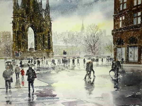 Edinburgh Watercolour Prints