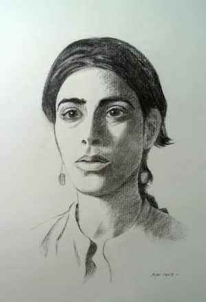 Emanuela, Portrait in Charcoal.jpeg