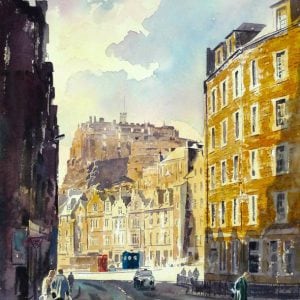 Grassmarket Edinburgh Painting