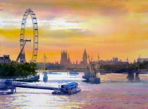 London Eye Art