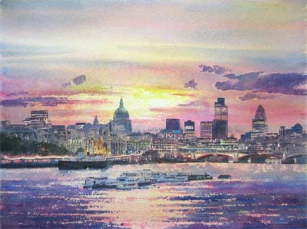 London Thames Sunrise .jpeg