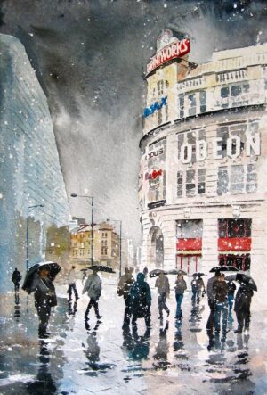 Manchester in the Snow
