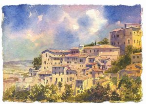 Paintings of Todi Umbria