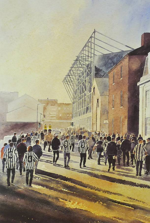 Newcastle united Football Prints