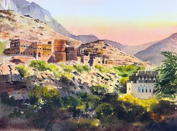 Omani Fort Paintings