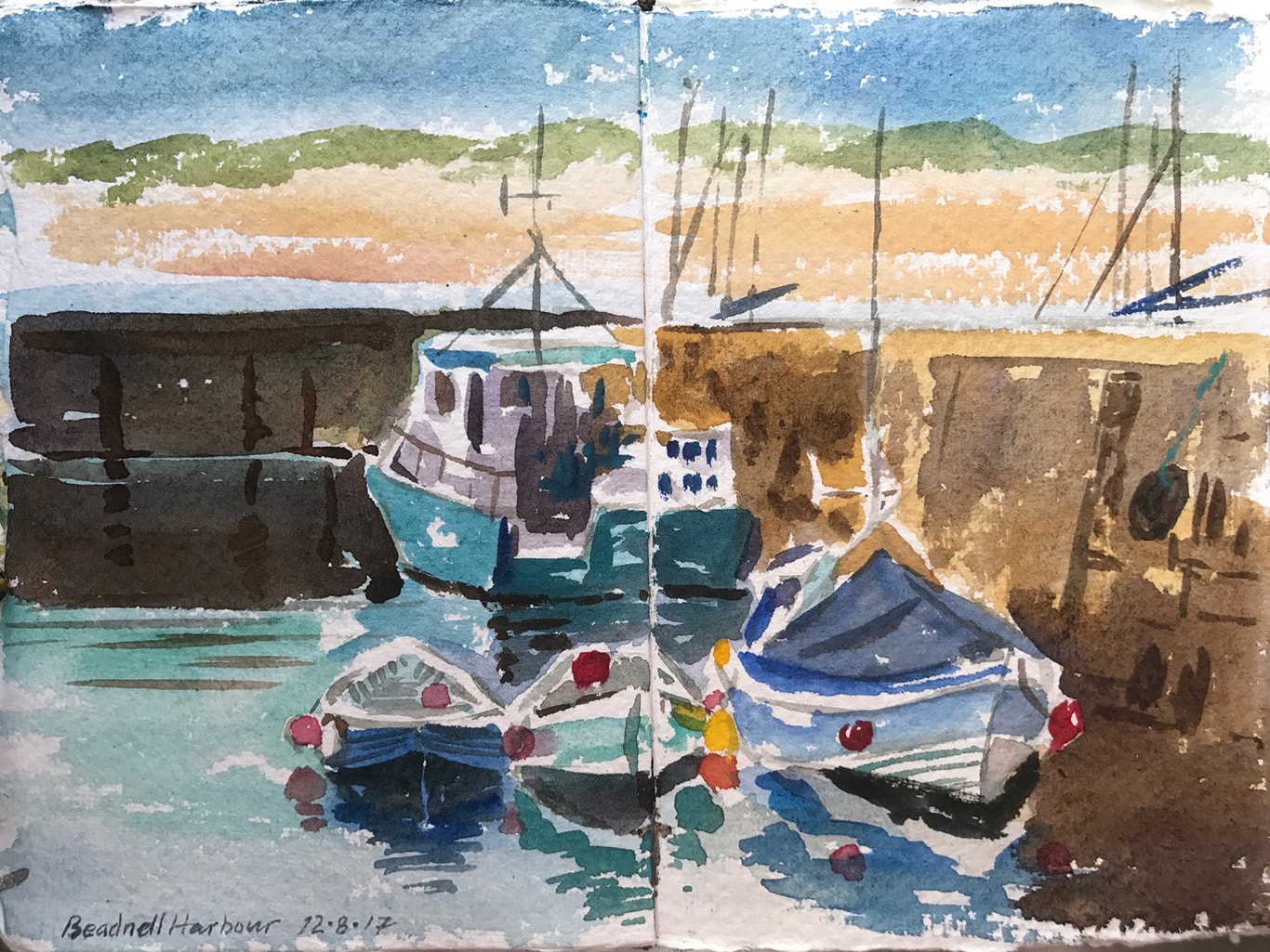 Beadnell harbour