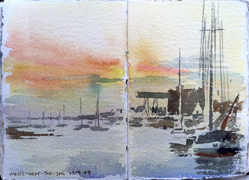 Sketchbook Wells-next-the-sea