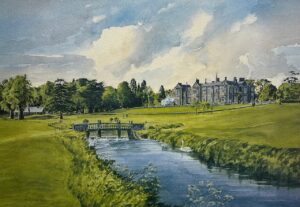 Matfen Hall Golf Print