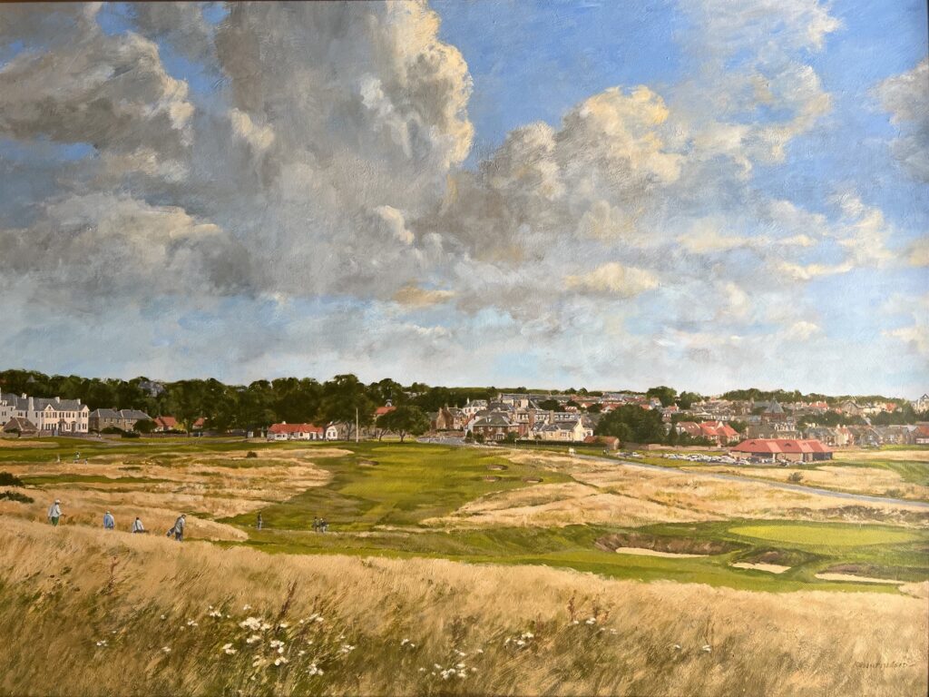 Gullane No 1 Course Framed